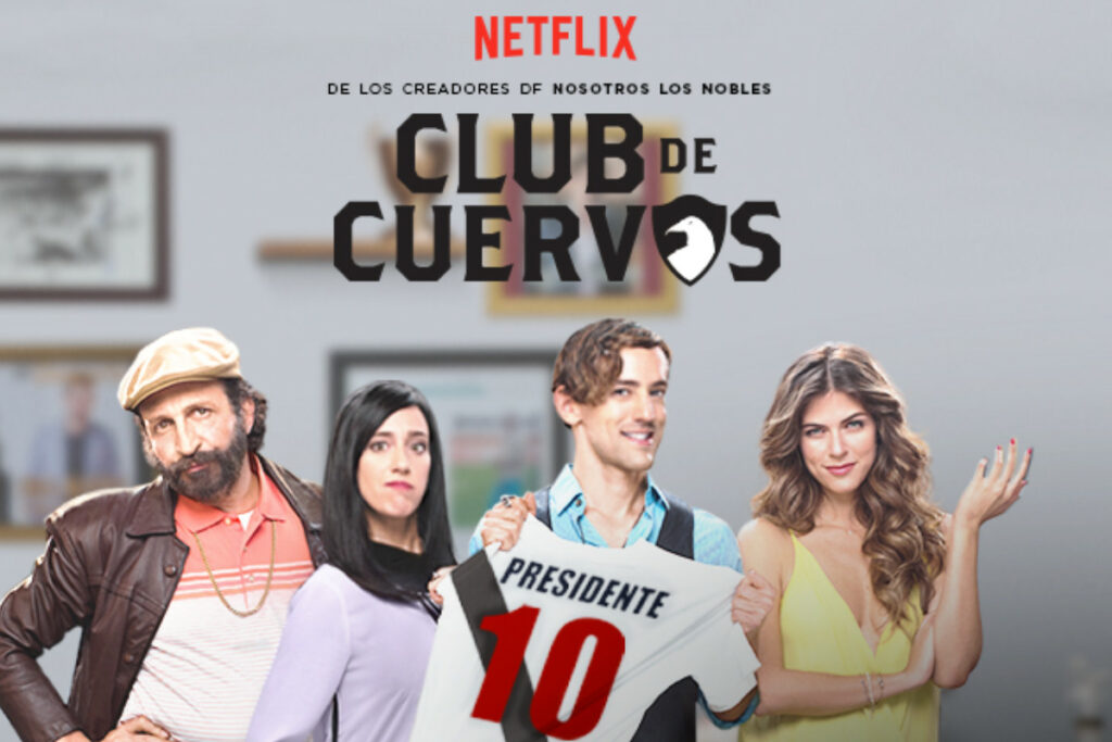 Club de Cuervos fue la primera producción original de Netflix en español. 